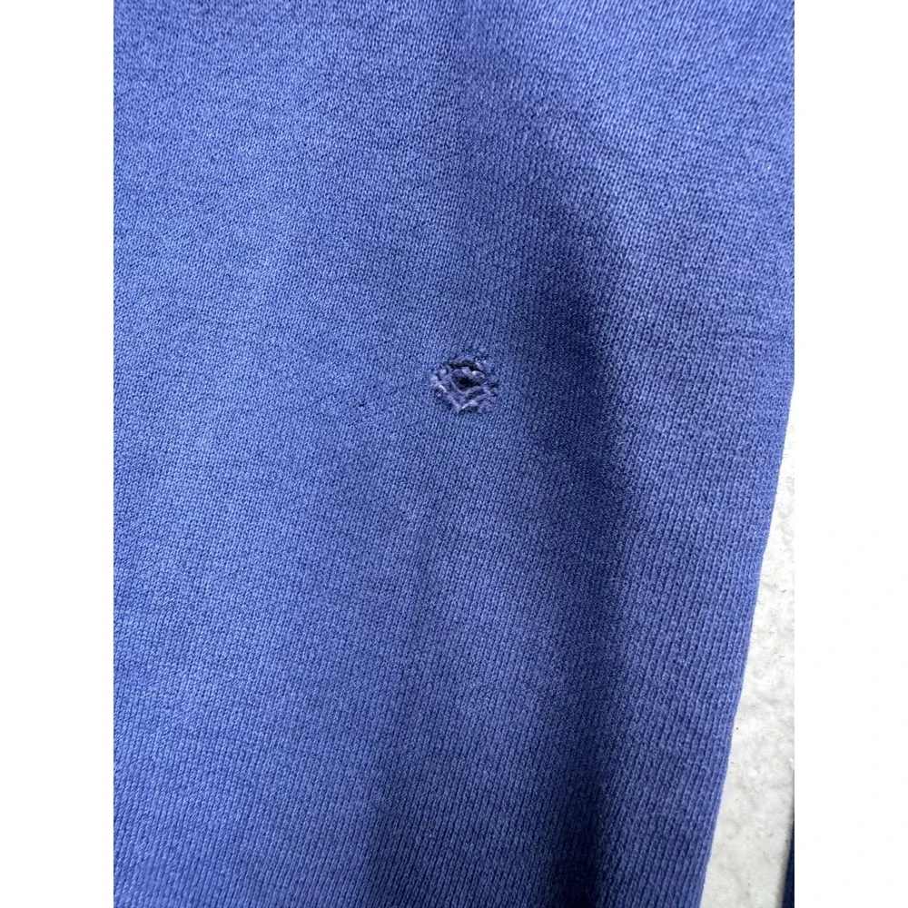 Vintage Michigan Wolverines Sweatshirt Mens Large Blue NCAA Football Crewneck